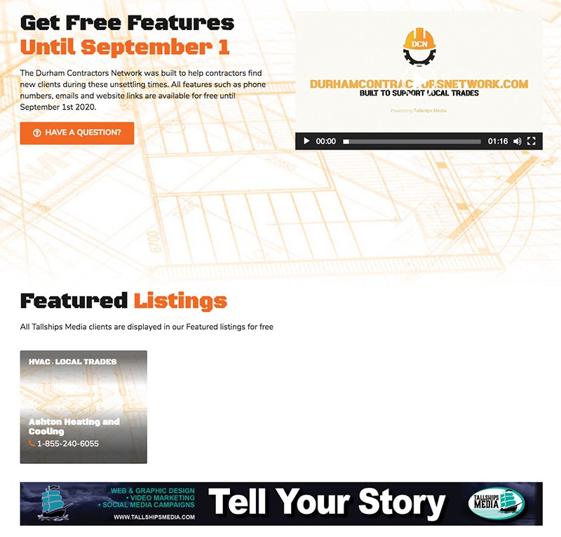 FIND Local Contractors in Durham Region